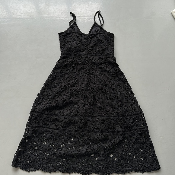 Incredible Black lace midi dress - Picture 6 of 10